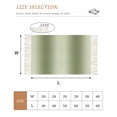 thumbnail image 2 of Sage Green Ombre Bathroom Rug 2'x3', Modern Abstract Art Farmhouse Gradient Low Profile Front Entryway Rug with Tassels, Woven Cotton Washable Kitchen Mat Carpet for Foyer Bedroom Back Door Decor, 2 of 9
