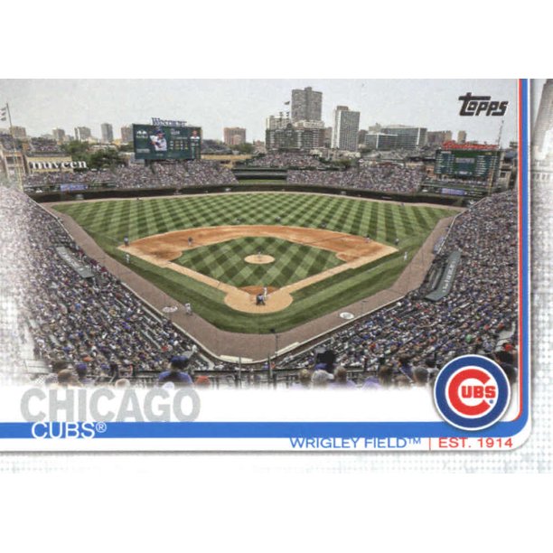 2019 Topps 197 Wrigley Field Chicago Cubs Baseball Card Gotbaseballcards Walmart Com Walmart Com