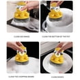 thumbnail image 5 of Zmeidao Dish Brush with Soap Dispenser, Dishwashing Kitchen Scrub Brushes for Cleaning Pan, Pot, Sink, Octopus Pattern, 5 of 6