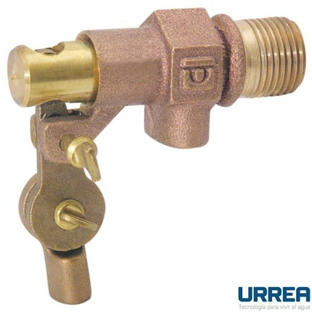 Valvula Para Flotador Compacta De 3/4 Bronce Urrea 04n.19 Urrea 04N-19