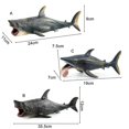 thumbnail image 5 of Large Megalodon Shark Toy Practical Ability Rust-proof Best Collection Sea Animal White Shark Figurine for Decor, 5 of 5