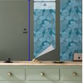 thumbnail image 5 of Ambesonne Floral Peel & Stick Wallpaper for Home, Fashion Grunge Flowers Art, 13"x36", Pale Cadet Blue and Teal, 5 of 5