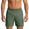 thumbnail image 6 of Maean Mens Big and Tall Athletic Shorts with Zipper Pockets Gym Workout Running Elastic Waist Shorts XL-8XL, 6 of 7
