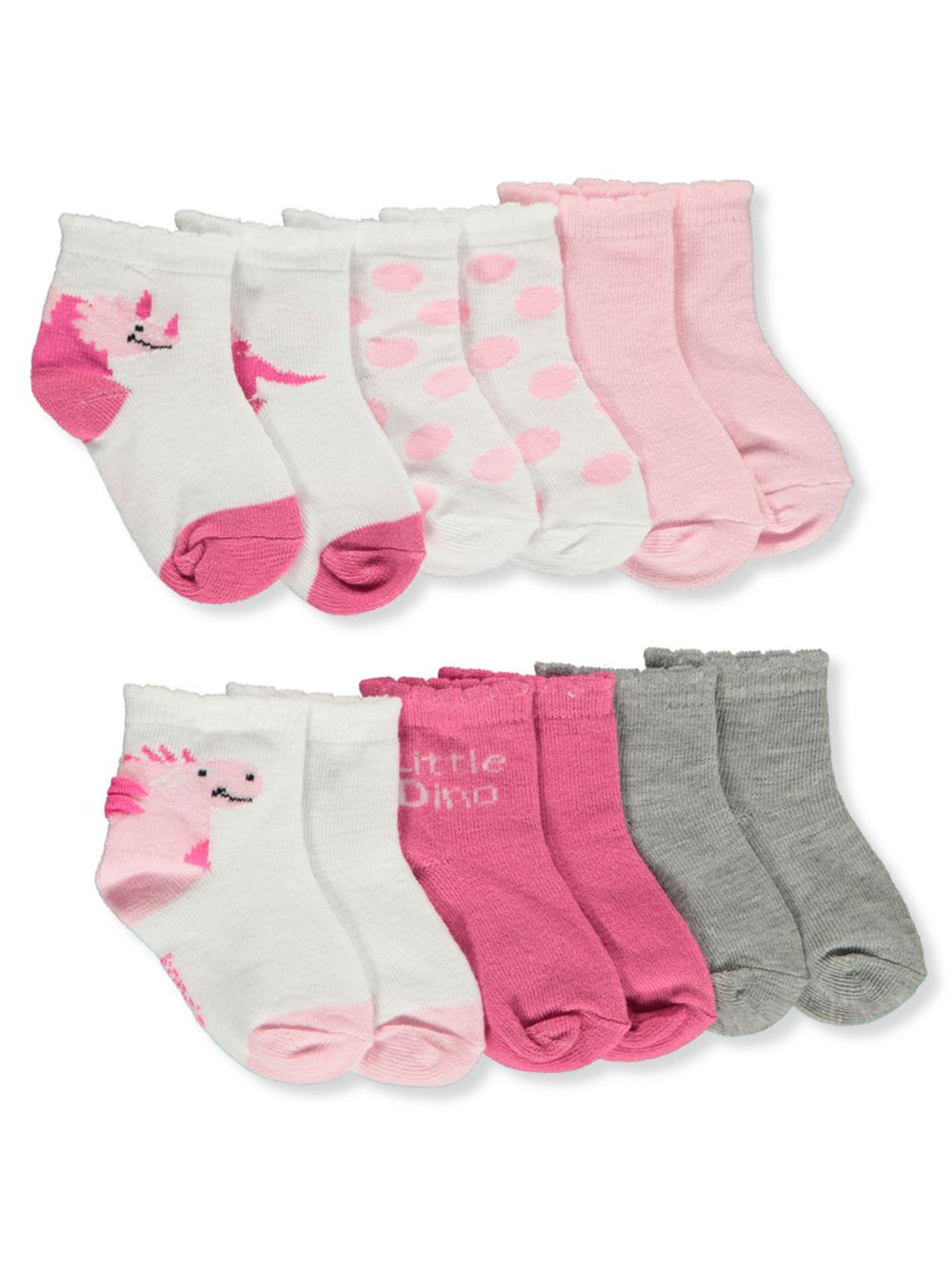 Kensie Baby Girls' 6-Pack Socks ...