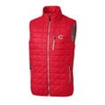 thumbnail image 2 of Men's Cutter & Buck Red Cincinnati Reds Rainier Full-Zip Puffer Vest, 2 of 3
