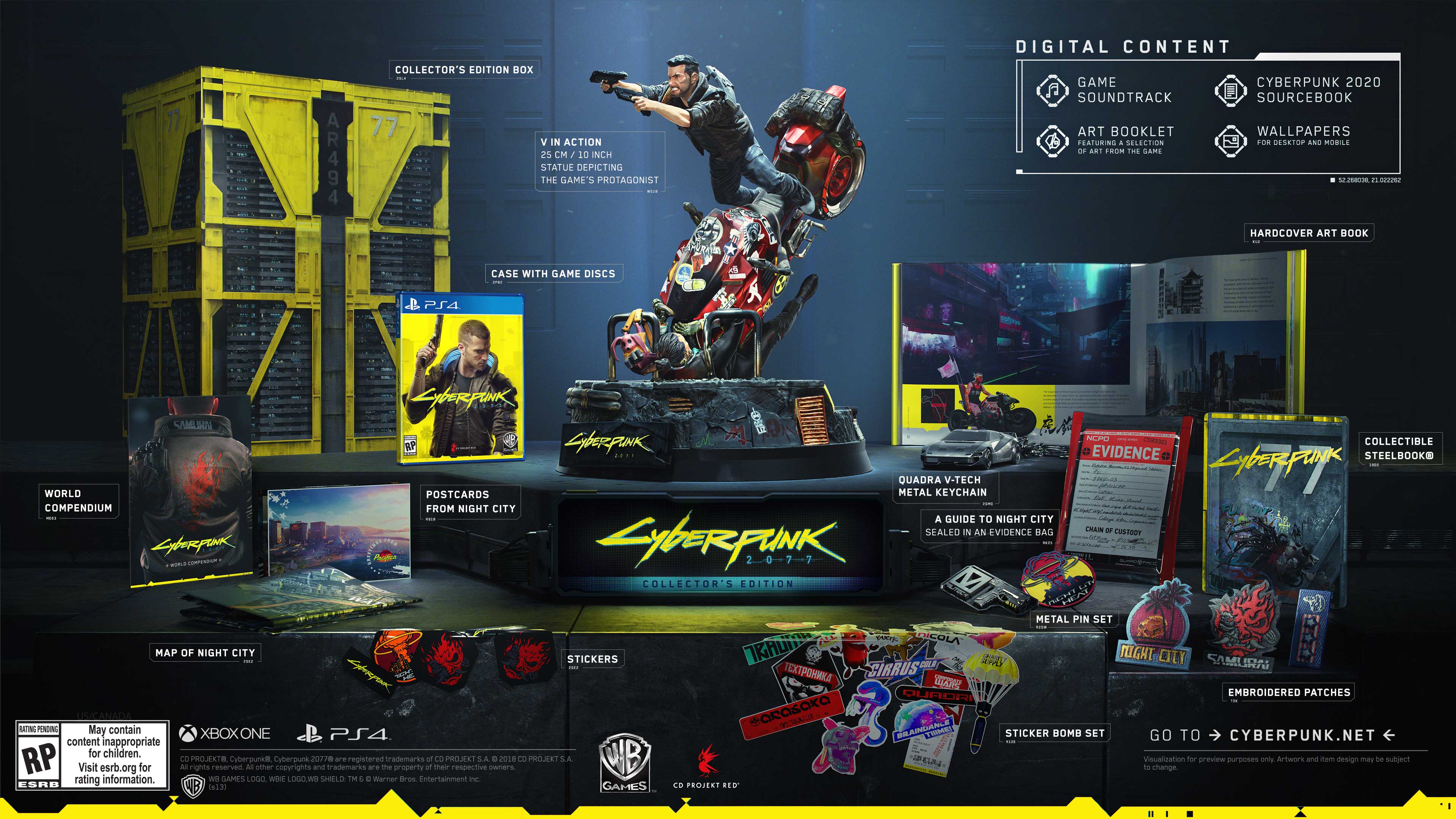 CyberPunk 2077 for PlayStation 4 Collector's Edition - image 2 of 2