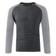 thumbnail image 1 of Camiseta informal de verano para hombre: poliéster y spandex, manga larga, versátil para combinar., 1 of 5