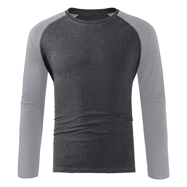Camiseta informal de verano para hombre: poliéster y spandex, manga larga, versátil para combinar.