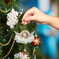 thumbnail image 4 of Festive Christmas Angel Hanging Ornaments – Xmas Tree Decorations for Holiday Season – Assorted Xmas Ornament for Home and Party,H, 4 of 5