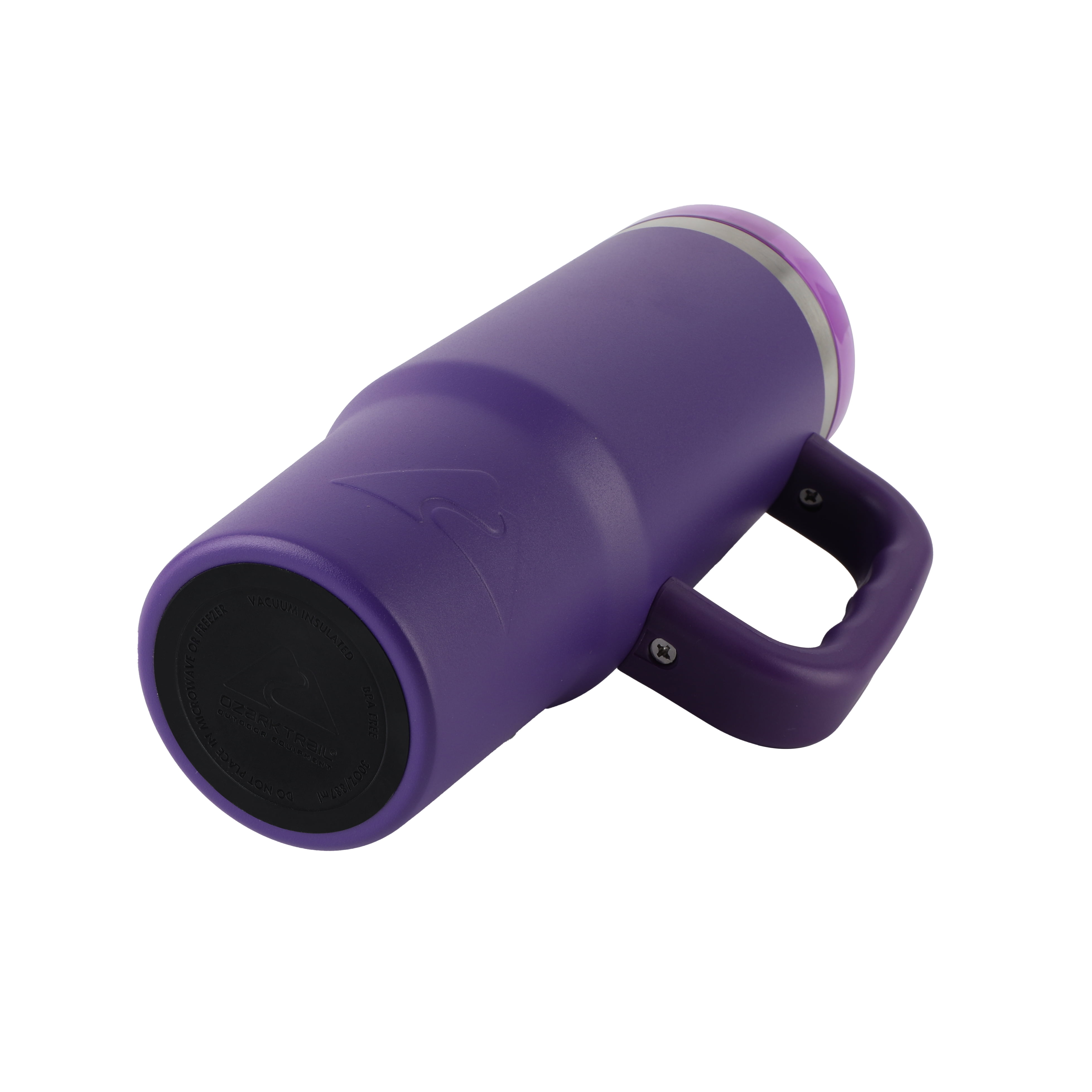 Ozark Trail 30oz Tumbler with handle- Purple