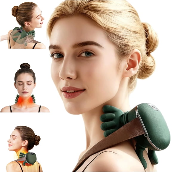 Shiatsu Neck Back Massager,Therapexa Bionic Heated Massager, Hizoo Wireless Portable Neck Shoulder Massager, Siaasoo Electric Deep Tissue 4D Kneading Massage, Real Touch Therapy Neck For Pain Relief