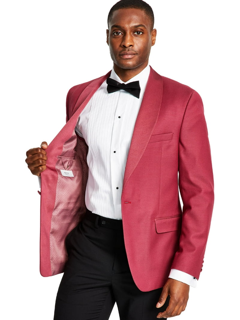 Alfani Mens Slim-Fit Tuxedo Jacket 42 Regular Rose NWT $360