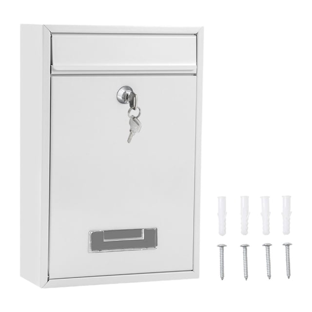 Buzón de Correo Strade Fareast Limited Montado en la Pared con Cerradura 2 Llaves Metal