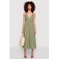 thumbnail image 2 of Womens Haute Monde Linen Wood Beaded Strap Sundress, 2 of 4