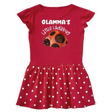 

Inktastic Glamma s Little Ladybug Gift Toddler Girl Dress