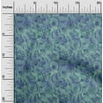 thumbnail image 1 of oneOone Cotton Poplin Teal Blue Fabric Batik Craft Projects Decor Fabric Printed By The Yard 42 Inch Wide, 1 of 4
