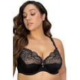 thumbnail image 6 of Curvy Couture Womens Tulip Lace Bra Style-1017, 6 of 10