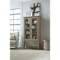 thumbnail image 4 of Magnussen Home Lancaster Dovetail Grey Door Bookcase, 4 of 5