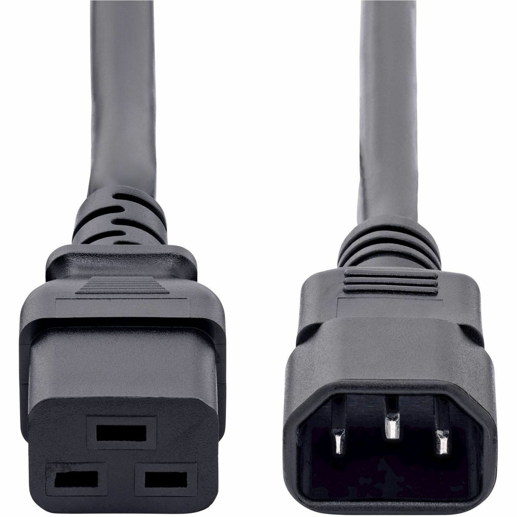 StarTech 6ft Heavy Duty Power Cord, C14 to C19 Heavy Gauge PDU Power Cable