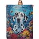 thumbnail image 1 of Manta estética con diseño de perro dálmata: manta de franela suave, mullida, cómoda, cálida y ligera para sofá, cama, viajes, oficina, decoración del hogar, regalo unisex para todos, 50 x 40 pulgadas, 1 of 6