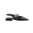 thumbnail image 3 of Balerina Flat Salamandra Estoperol Formal Broche Color Negro negro 23, 3 of 7