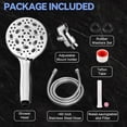 thumbnail image 6 of Filtered Shower Head with Handheld,10 Modes Spray Combo High Pressure Detachable Water Softener Showerhead with 60’’ Hose, Minerals Stones Replacement Filters for Hard Water, 6 of 6
