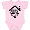 thumbnail image 3 of Inktastic Nicu Graduate Officially Moving in with My Parents Boys or Girls Baby Bodysuit, 3 of 5