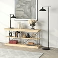 thumbnail image 4 of Evelyn&Zoe Conan 68" Metal Floor Lamp with Metal Shade, Blackened Bronze, 4 of 6