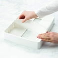 thumbnail image 3 of YouCopia 50100 StoraLid Food Container Lid Organizer, Large, White, 3 of 4