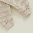thumbnail image 5 of WIBACKER 0-6M Newborn Baby Boy Christmas Deer Romper Infant Girl Fall Winter Outfits Cotton Button Jumpsuits, 5 of 7