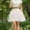 White#51, variant on Tutu Tulles Skirts for Women Girls Adult LED Lights Princess Star Puffy Elastic Waist Mini Skirts Irregular A Line Mesh Layered Tutus Skirt