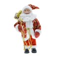 thumbnail image 1 of Muñeco de Papá Noel de 12 ", figura de adorno de Navidad, figurita decorativa roja tradicional para el hogar, tienda, mesa de Navidad, chico Soledad muñeco de santa, 1 of 10