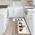 thumbnail image 4 of Halloween Gnome Kitchen Mat Set of 2 Non Slip Thick Kitchen Rugs and Mats for Floor Comfort Standing Mats for Kitchen, Sink, Office, Laundry, 17"x47"+17"x28", 4 of 6