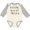 Natural and Heather, variant on Inktastic Nanas Girl Bright Flowers Girls Long Sleeve Baby Bodysuit