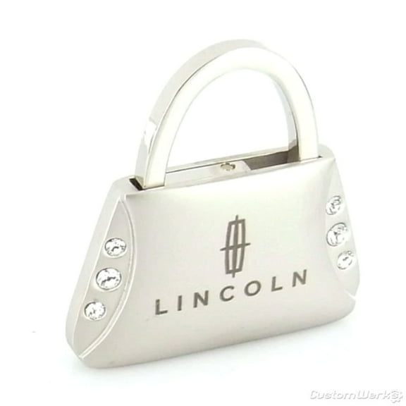 Lincoln Purse Shape Keychain (Chrome)