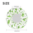 thumbnail image 6 of Disketp Kitchen Utensiles Cooking Pots Shower Caps,Reusable Shower Cap For Women, Double Layer Waterproof Hair Cap, Large Size For All Hair Lengths,For Girls Spa Home Salon Use, 6 of 9