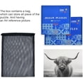 thumbnail image 6 of FREEAMG Highland Cow 1000 Piece Large Jigsaw Puzzle for Adults - Game Interesting Toys - Hand Made Puzzles Personalized Gift, 6 of 7