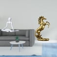 thumbnail image 2 of Estatua de caballo con pensamiento abstracto creativo, escultura decorativa única, adorno para entrada, dormitorio, regalo de inauguración de la casa,, 2 of 8