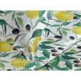 thumbnail image 3 of Ambesonne Nature Quilted Coverlet 3 Pcs, Lemon Olive Foliage Plot, Queen Size, Earth Yellow and Dark Green, 3 of 4