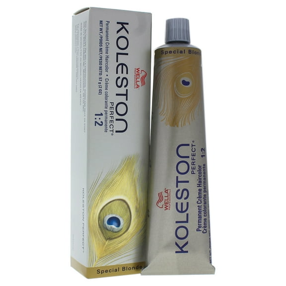 Koleston Perfect Permanent Creme Haircolor - 12 89 Special Blonde-Pearl Cendre by Wella for Unisex - 2 oz Hair Color