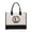 U, variant on Clearance!SDJMa Initial Printed Canvas Tote Bag, Personalized Shoulder Handbag with Inner Zipper Pocket, Open Beach Bag for Vacation, Present Bag for Wedding, Birthday, Holiday