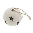 thumbnail image 2 of Haute Decor Jingle Bell Ornaments (Small Version) - 12 Pack - Ivory, 2 of 4