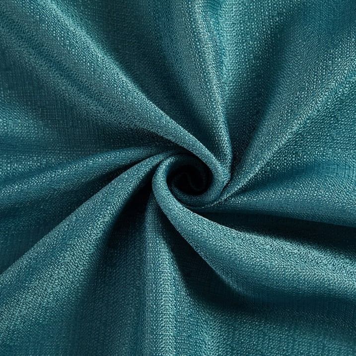 Mainstays Kingswood Solid and Printed Sheer Grommet Set, Pacifica Green, 27.5" W x 63" L, Ideal for Living Room or Bedroom