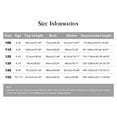 thumbnail image 3 of SYNPOS 3-11T Child Girl Boy Puffer Hooded Jacket Long Lightweight Uniform Coat, 3 of 3