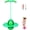 Green, variant on Balance Jumping Ball with Handle, Upgraded Pogo Stick for Kids Adult, Childrens Bouncing Hopping Ball with Pump, Indoor Outdoor Balance Coordination Toy for Boys Girls Ages