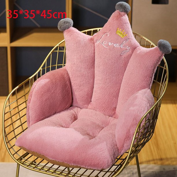 35x35x4 5/45x45x50Cm Ins Colorful Mighty Crowns Sofá de felpa Asientos rodeados para silla de flores de interior Regalo de cumpleaños zhangyuxiang LED