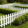 thumbnail image 4 of Plastic Garden Edging Fence, Easy Assembly Weather Resistant Mini Border Fence, Stable Reusable Yard Divider, Multi Purpose Landscape Barrier for Flower Bed Lawn Path Patio Outdoor Decor, 4 of 6