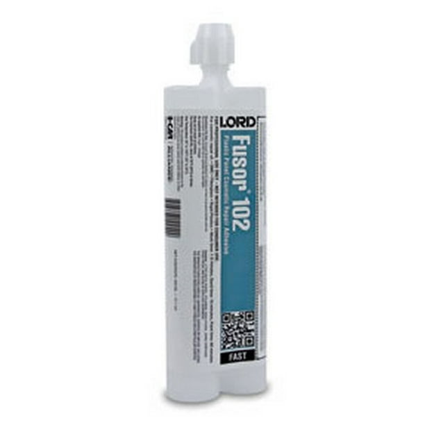 Lord Fusor 102 Plastic Body Cosmetic Repair Adhesive (FastSet), 10.1