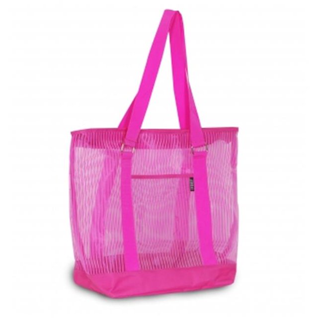 Everest N1002-HPK Mesh Shopping Tote - Pink