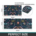 thumbnail image 7 of Pioneer Flower Floral Print Pattern Kitchen Rugs Sets Of 2,Anti Fatigue Kitchen Mat Rugs Non Slip Washable,Decorative Kitchen Floor Mats for Kitchen,Sink,Laundry,17"x30"+17"x47", 7 of 7
